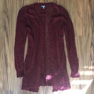 Crochet Knit Cardigan